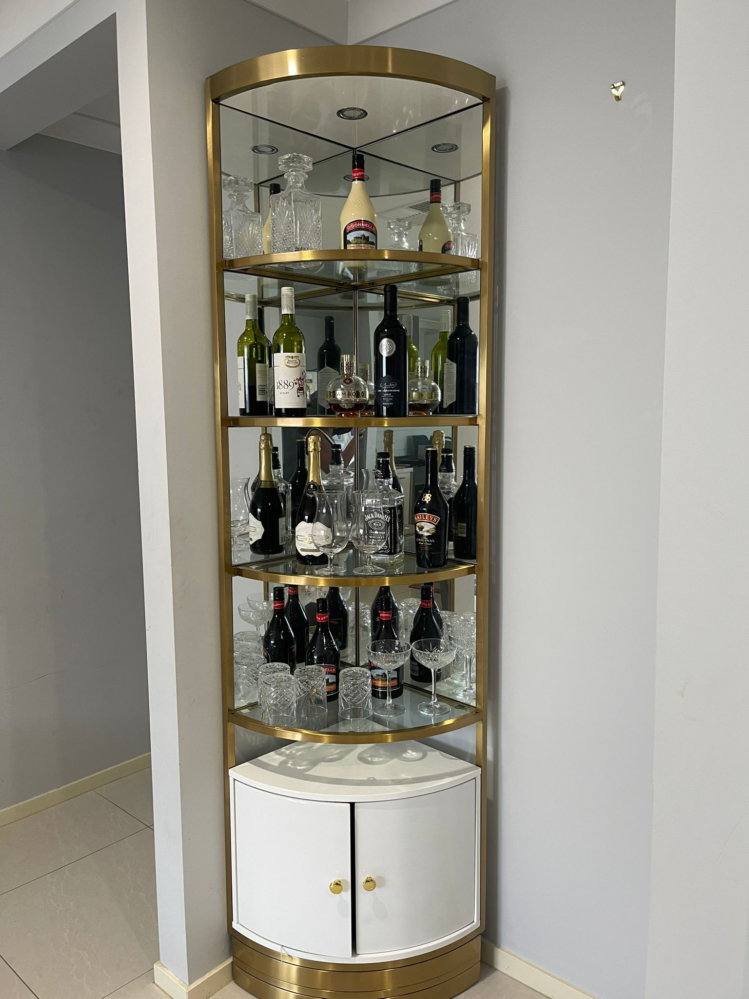 Wine Cabinet (Without Doors)