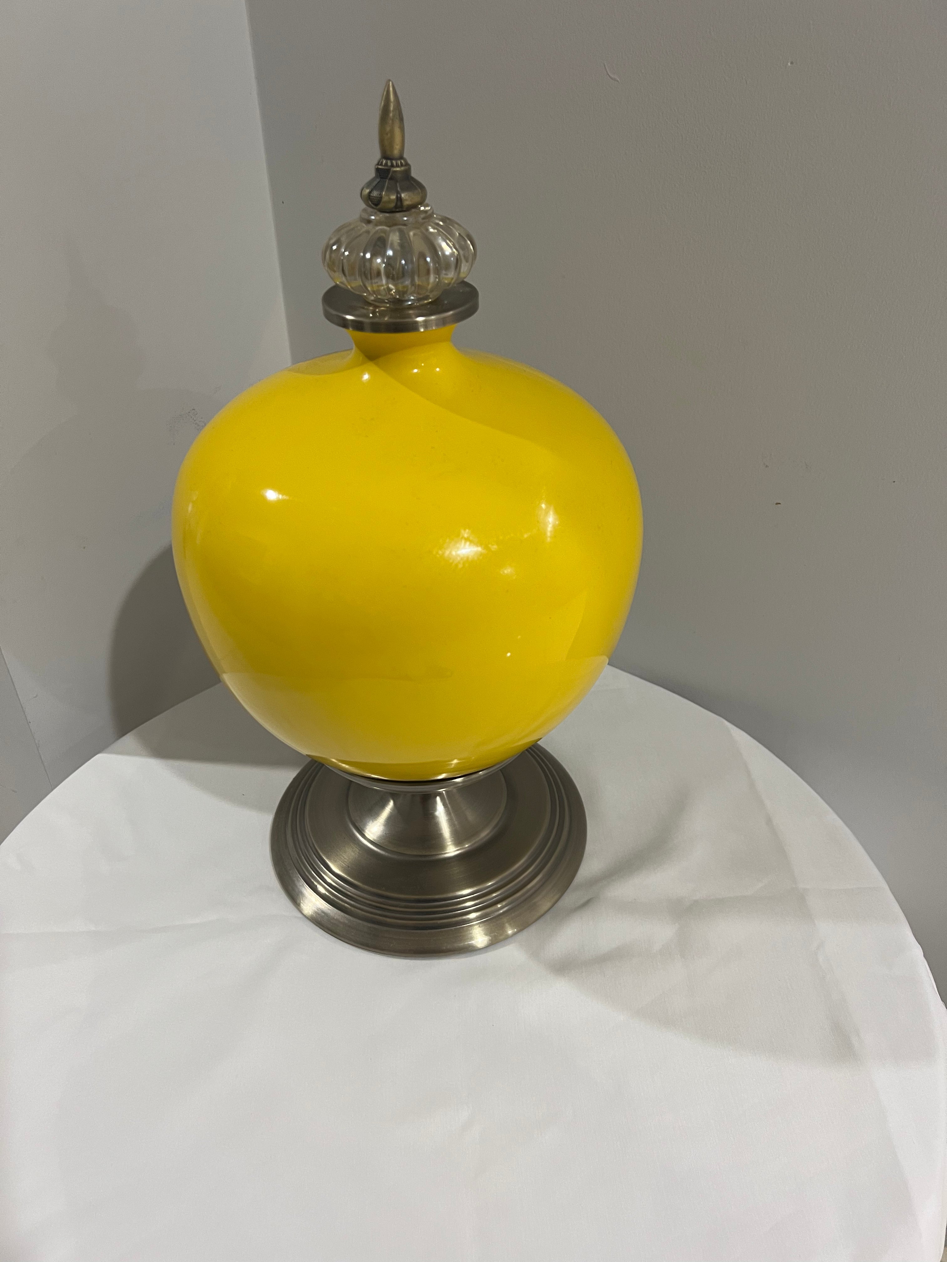 3-Piece Ceramic Vase Set – Yellow Edition