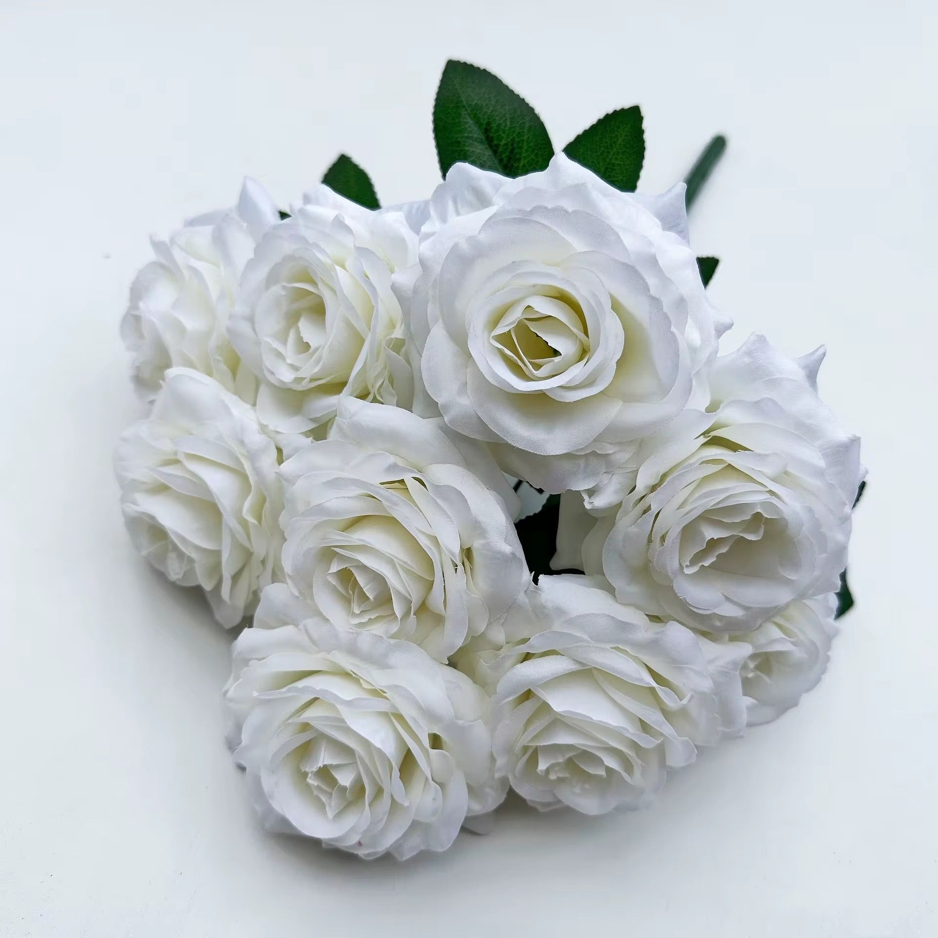 Artificial flower Bunch with green leaf